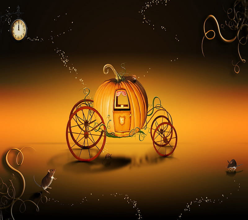 Cinderella Carriage, HD wallpaper