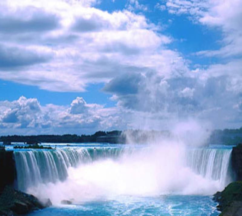 Niagara Falls, nature, HD wallpaper