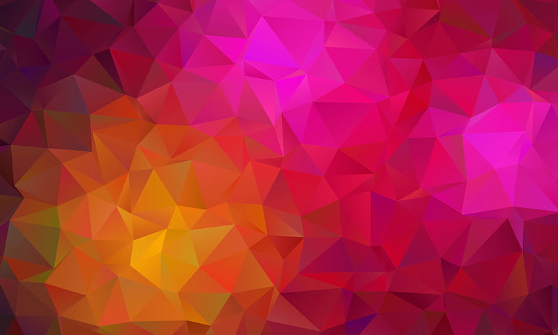 Triangle Geometric Abstract, triangle, abstract, geometry, artist, artwork, digital-art, HD wallpaper
