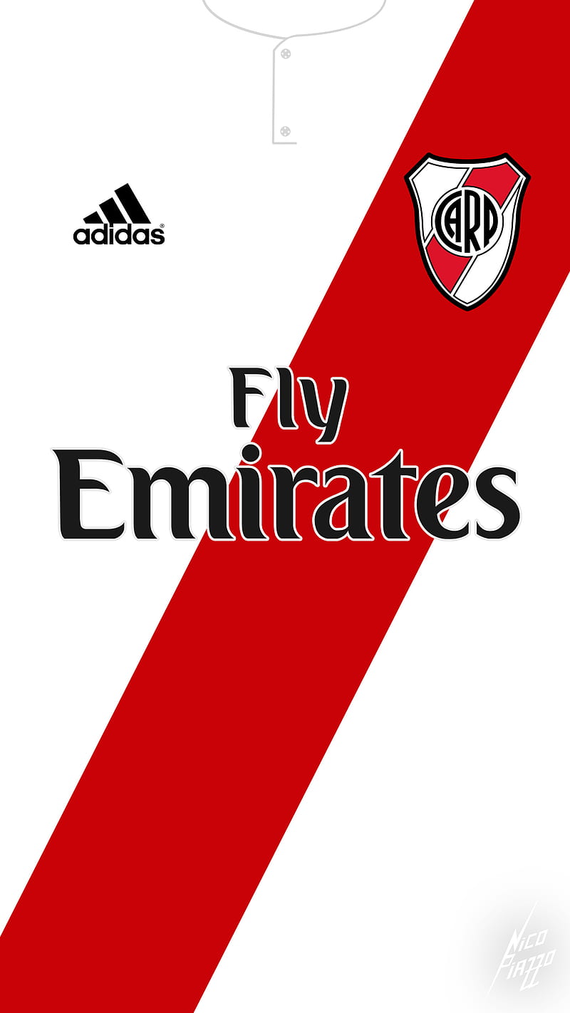 Camisetariverplate, argentina, camiseta, mosca emiratos, fútbol, ​​logo,  nicopiazzo, Fondo de pantalla de teléfono HD | Peakpx