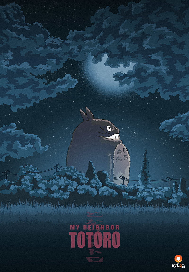 My Neighbor Totoro, anime, ghibli, movie, posters, studio, HD phone  wallpaper | Peakpx