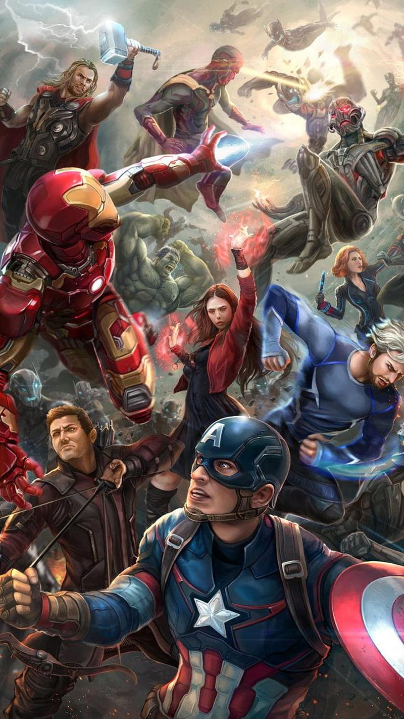 Marvel Action Heroes Wallpaper