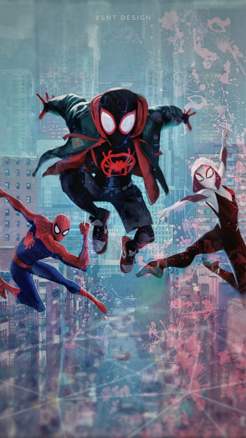 Spiderman, intothespiderverse, marvel, miles, movie, spider man, HD phone  wallpaper | Peakpx