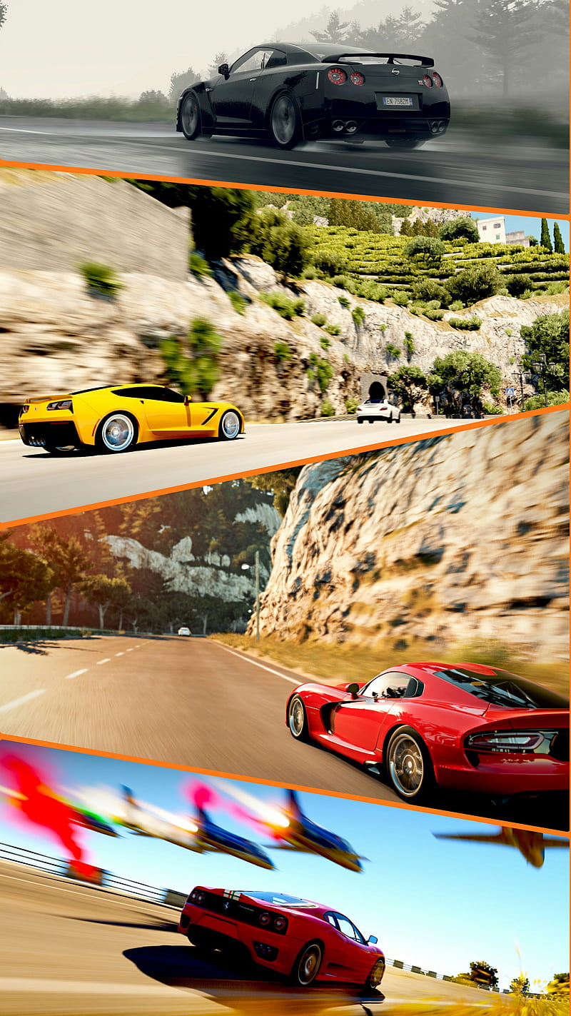 Wallpaper road, Ferrari, Forza Horizon 3 for mobile and desktop