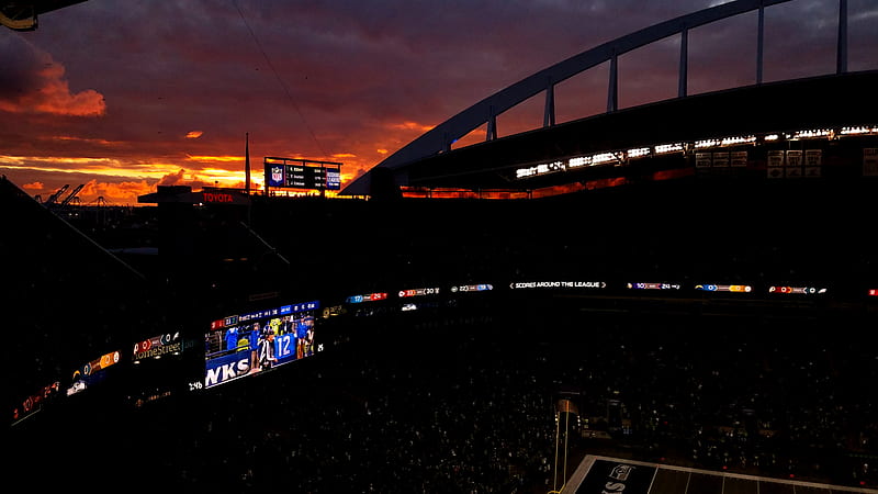 SEATTLE SEAHAWKS nfl football stadium o wallpaper, 2000x1000, 188261