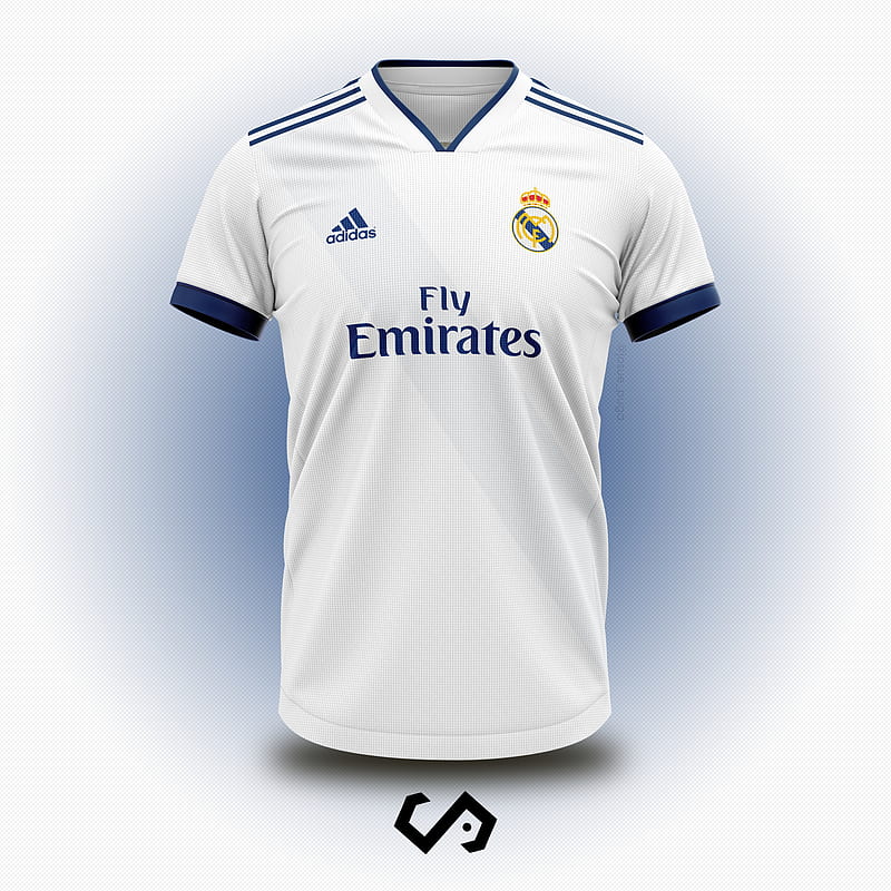 Real Madrid CF, adidas, fantasy, football, jersey, kit, real madrid, shirt, HD phone wallpaper
