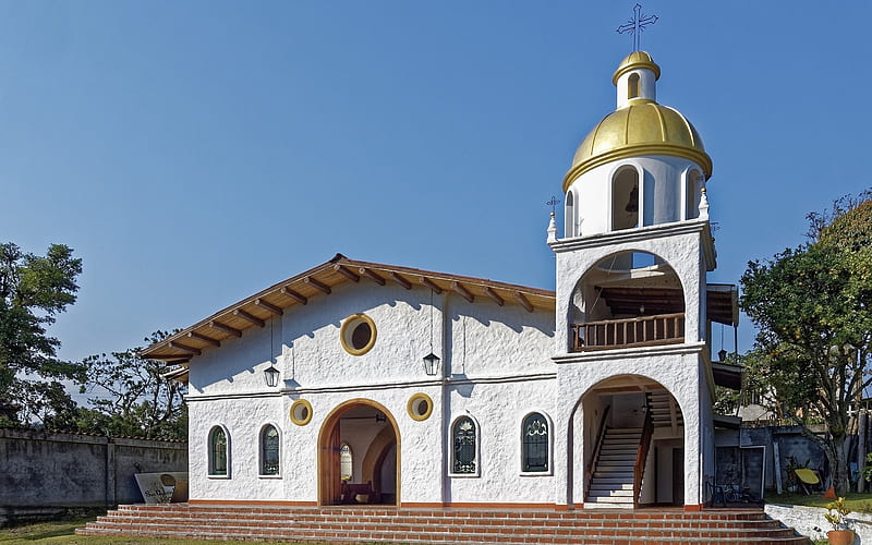 Iglesia en san agustín, colombia, américa del sur, colombia, cristianismo,  iglesia, Fondo de pantalla HD | Peakpx