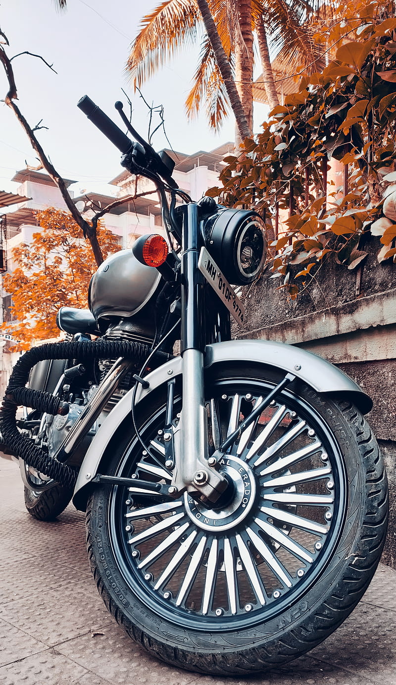 Royal Enfield, bike, bikelove, bikes, bullet, classic, gunmetal grey,  motorcycle, HD phone wallpaper | Peakpx