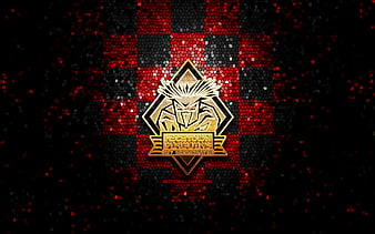 Nurnberg Ice Tigers Glitter Logo Del Black White Checkered Background Hockey Hd Wallpaper Peakpx