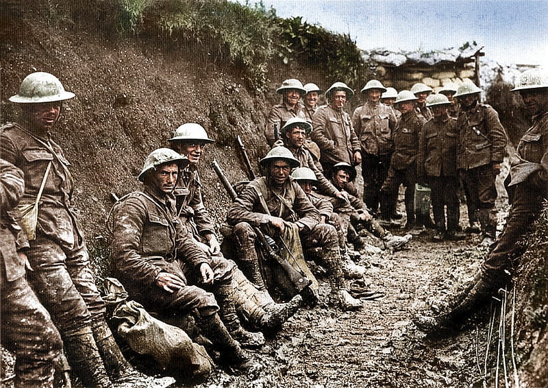 World War One, Soldiers, Army, Troops In World War One, HD wallpaper