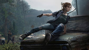 Free Ellie The Last of Us Part 2 4K 51372 for your iPhone