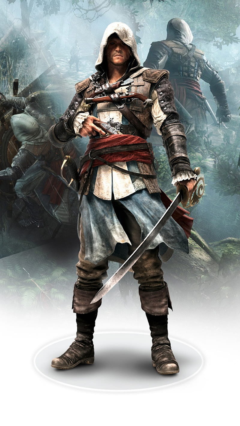Assassins Creed, assassin, creed, origins, hill, swords, pirate, pirates, logo, HD phone wallpaper