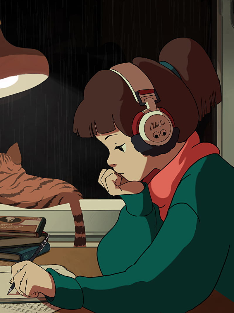 Lo Fi Hip Hop Beats To Study Relax To Girl () (this Is The Best Resolution () Highest Dpi (96) I Could Find). If Anyone Has It At A Better Resolution Without The Dammed Compression I, Anime Hip Hop, HD phone wallpaper