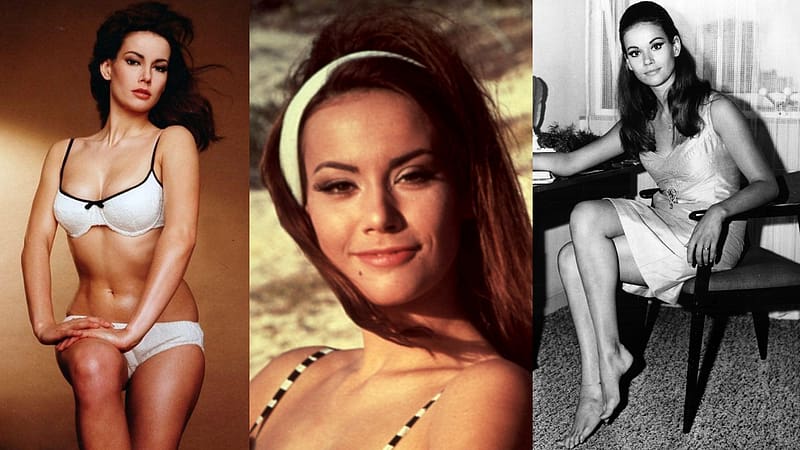 Claudine Auger, Actress, Claudine, Domino, Auger, Thunderball, HD wallpaper