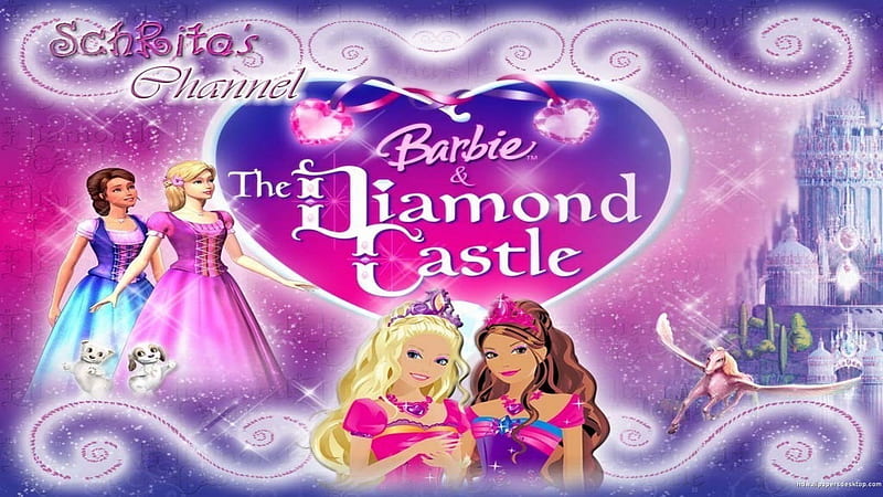 Barbie In The Diamond Castle, Castle, The, Diamond, Barbie, In, HD  wallpaper | Peakpx