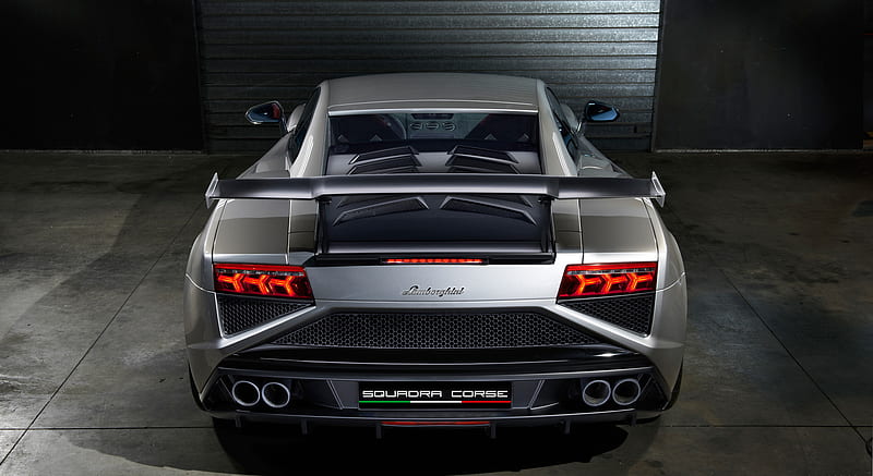 2014 Lamborghini Gallardo LP 570-4 Squadra Corse - Rear , car, HD wallpaper