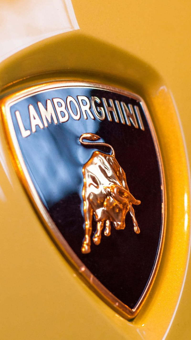 Lamborghini, logo, HD phone wallpaper | Peakpx