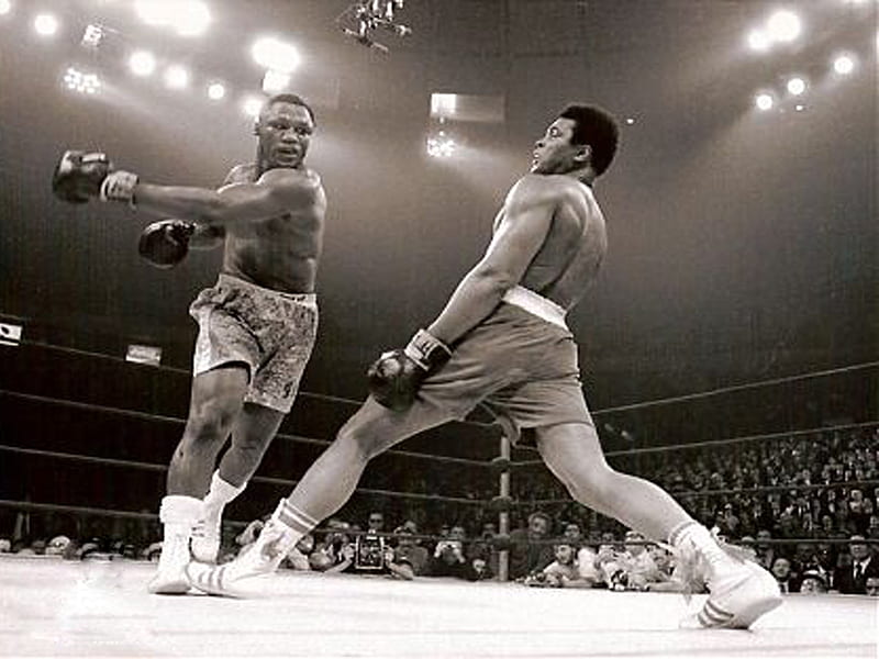 Muhammad Ali vs. Joe Frazier, muhammad ali, ali, boxing, joe frazier, HD wallpaper