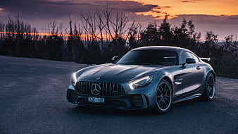 AMG GTR Mercedes Benz 2018, mercedes, mercedes-benz, carros, amg, 2018-cars, HD wallpaper