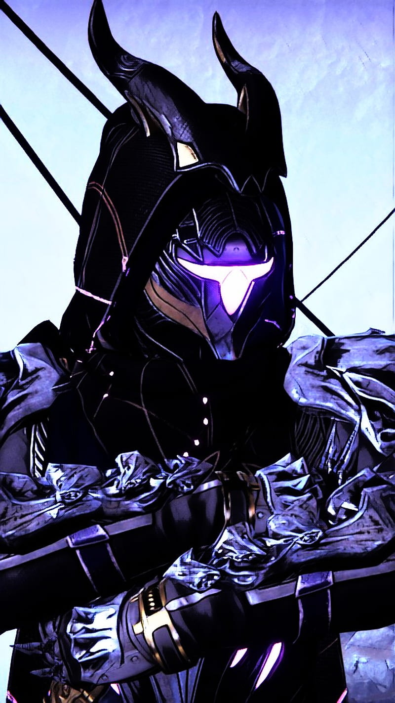 Hunter guardian, destiny 2, nightstalker, purple, void, HD phone wallpaper