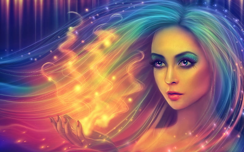 Aurora Fantasy Girl, aurora, fantasy-girls, HD wallpaper