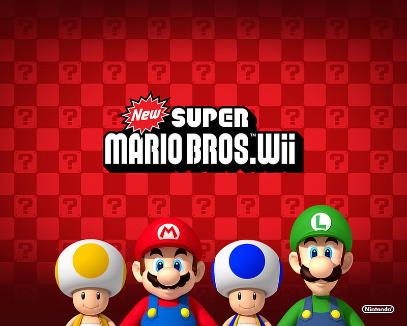 New Super Mario Bros. Wii Heroes, bros, super, mario, heroes, wii, HD wallpaper