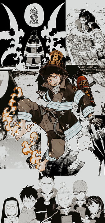 Tamaki Kotatsu Fire Force Anime Girl 8K Wallpaper #3.1045