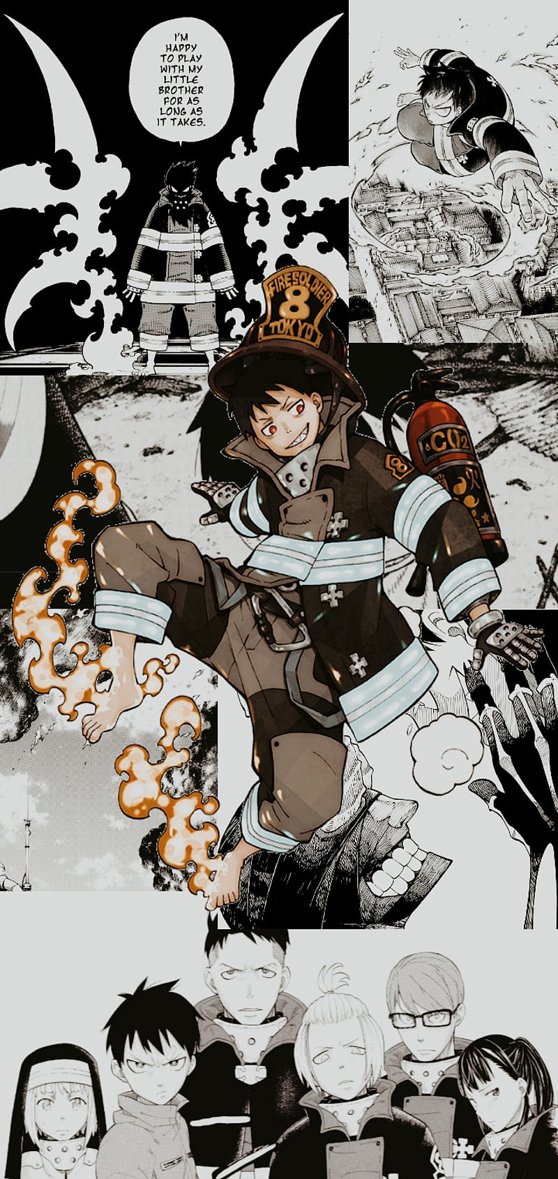 Fire Force manga  Manga pages, Awesome anime, Anime character design