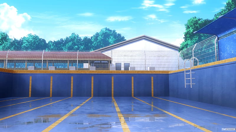 4K free download | Anime, Pool, Original, HD wallpaper | Peakpx