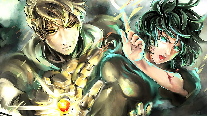 fubuki y tatsumaki  One punch man anime, One punch man manga, One