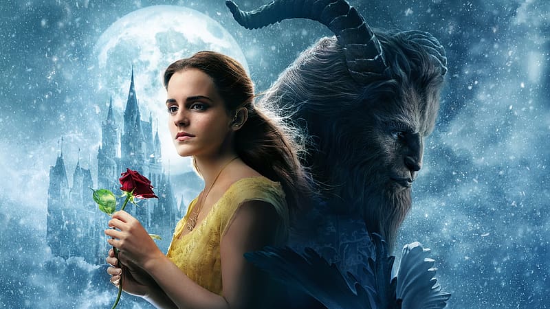 Emma Watson, Movie, Dan Stevens, Beauty And The Beast (2017), HD wallpaper