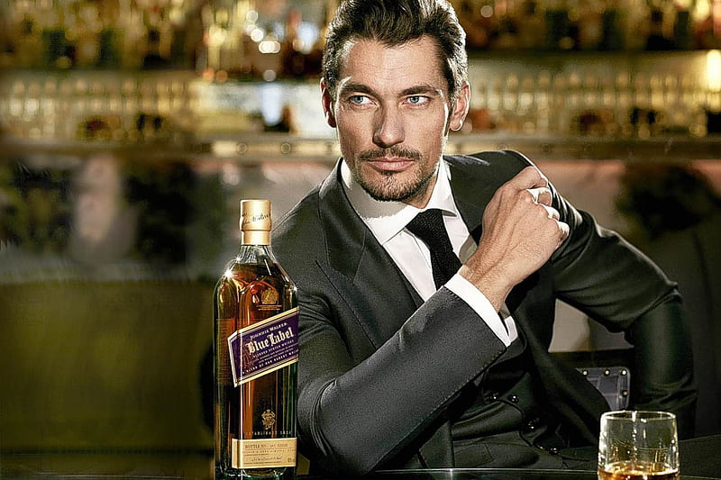 David Gandy, suit, bar, whisky, tie, man, beverage, gandy, glass, graphy, drink, david, HD wallpaper