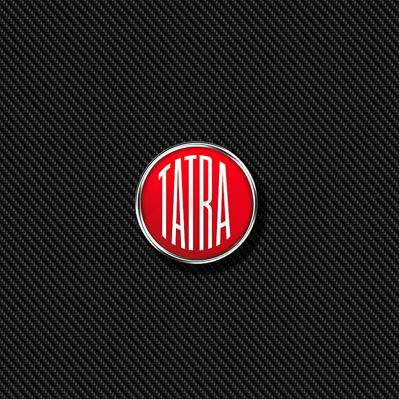 Tatra Carbon, badge, emblem, logo, HD phone wallpaper