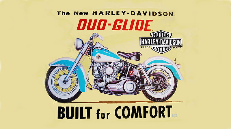 Harley Davidson Duo Glide tin sign, Harley Davidson Motorcycles, Harley  Davidson, HD wallpaper | Peakpx