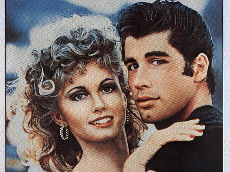 Danny And Sandy, And, Danny, Sandy, Grease, HD wallpaper