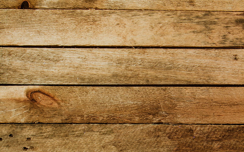 horizontal planks texture, wood texture, background with wooden planks, old planks background, HD wallpaper