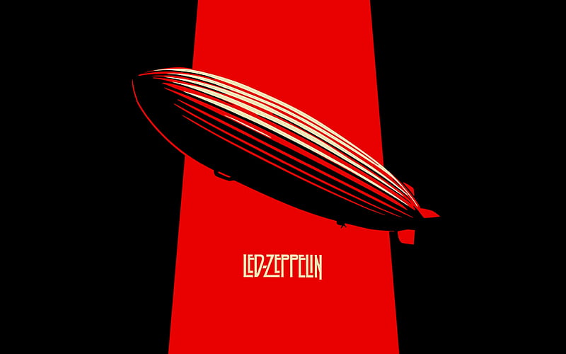led zeppelin, zeppelin, ship, air, led, HD wallpaper