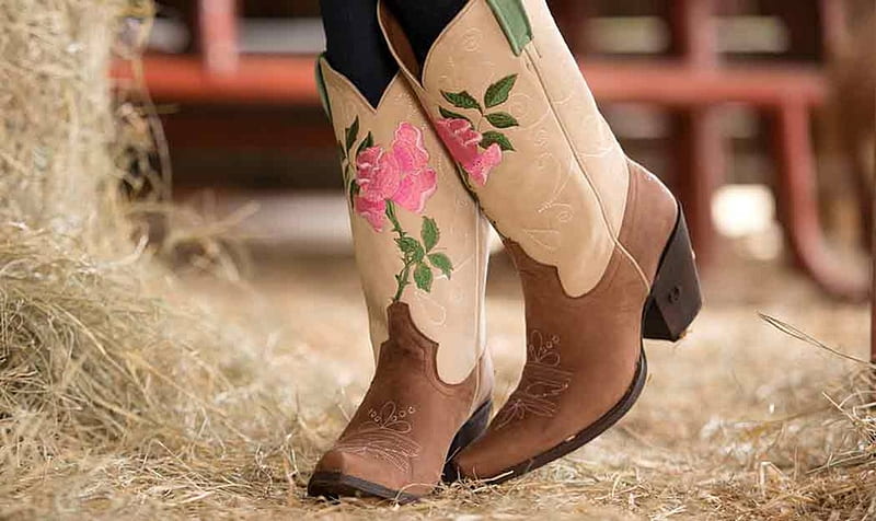 Botas, vaquera, marrón, rosa, mujer, flor, cosas, rosa, zapatos, Fondo de  pantalla HD | Peakpx