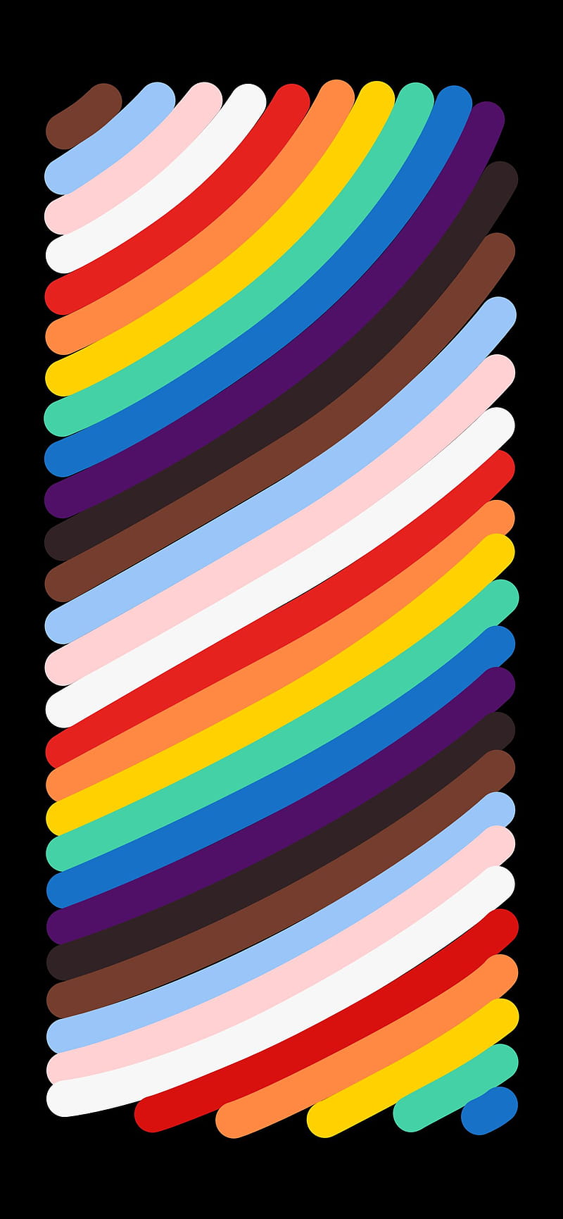 Apple Pride 2021 (Black). Apple watch , Apple logo , Rainbow, HD phone wallpaper