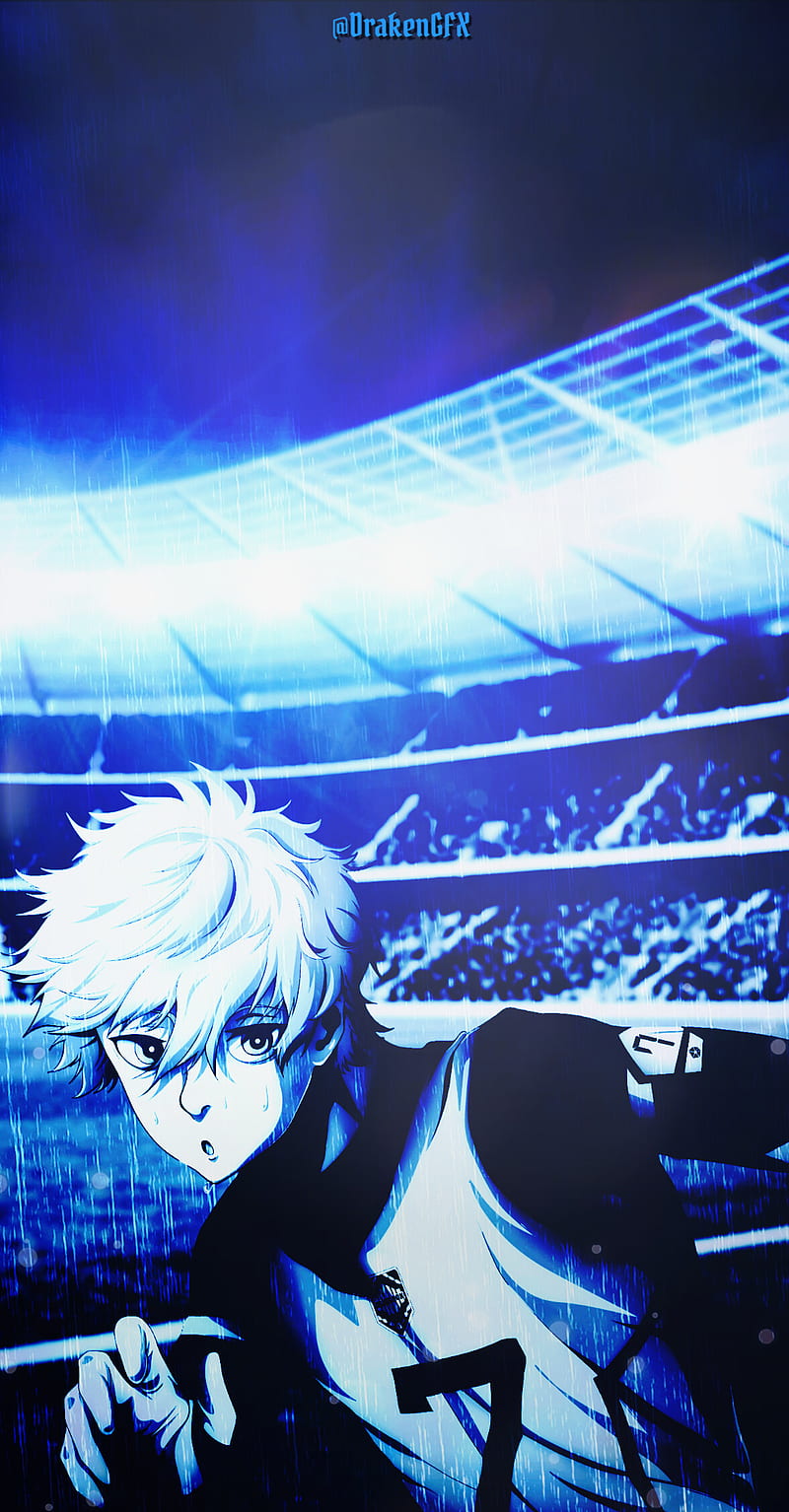 Meguru bachira, bluelock, manga, football, HD phone wallpaper