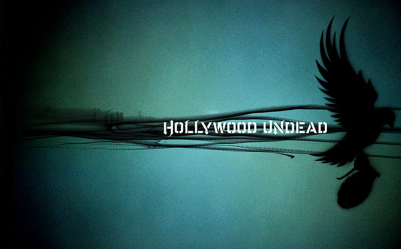 Hollywood Undead, dove and grenade, rock, good, music, aqua, black, blue, HD wallpaper
