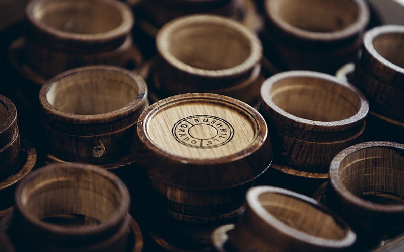 Irish whiskey barrels, whiskey, Irish whiskey, brown, Irish, barrels, HD wallpaper