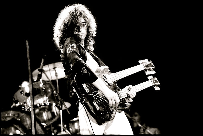 Jimmy Page (), guitar, rock, led zeppelin, classic, page, HD wallpaper