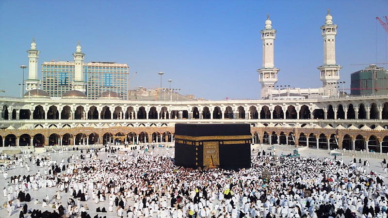 Mecca With Crowd Ramzan, HD wallpaper