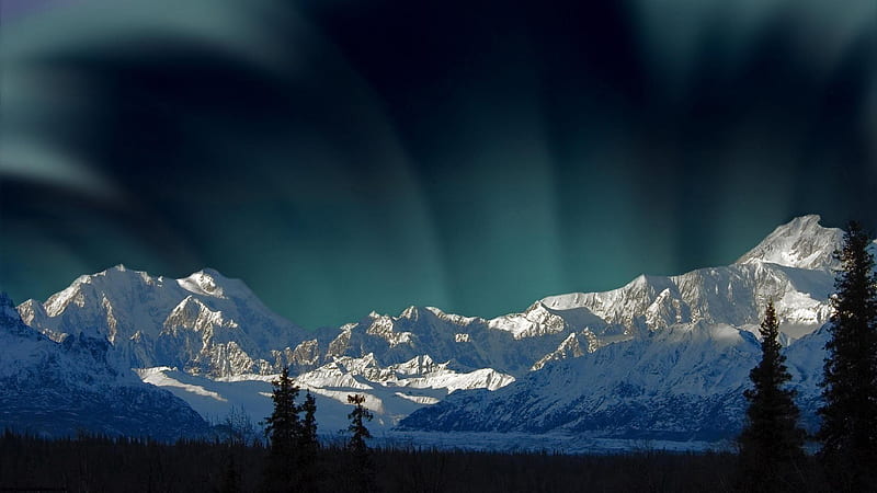Estado de alaska, invierno de alaska, Fondo de pantalla HD | Peakpx