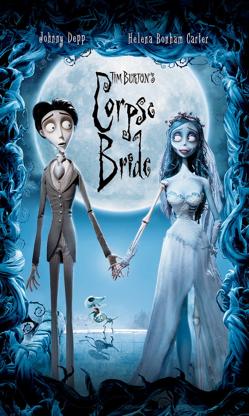 Corpse Bride 2005, 2005, corpse bride, movie, poster, HD phone wallpaper