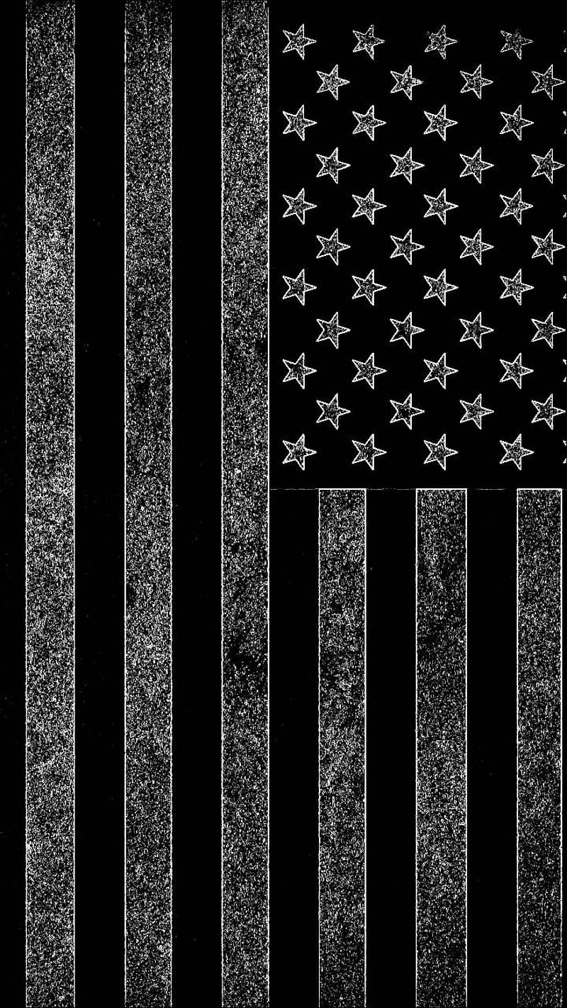 Update More Than 52 Black And White American Flag Wallpaper Best - In 