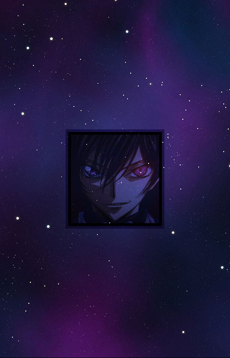 Lelouch, anime, britannia, code geass, geass, purple, HD phone wallpaper