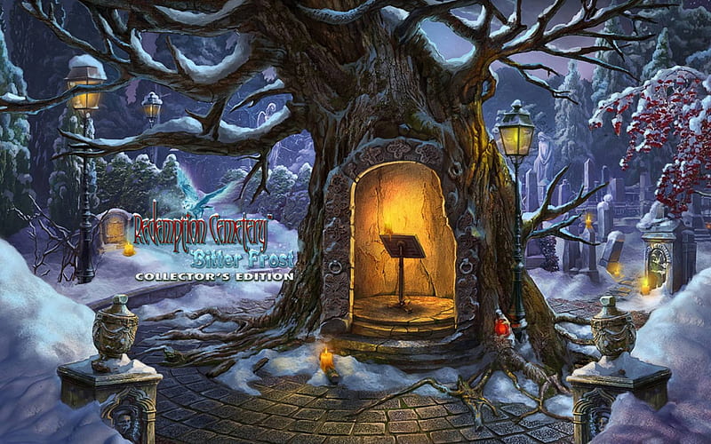 Redemption Cemetery 5 - Bitter Frost04, hidden object, cool, video games, puzzle, fun, HD wallpaper