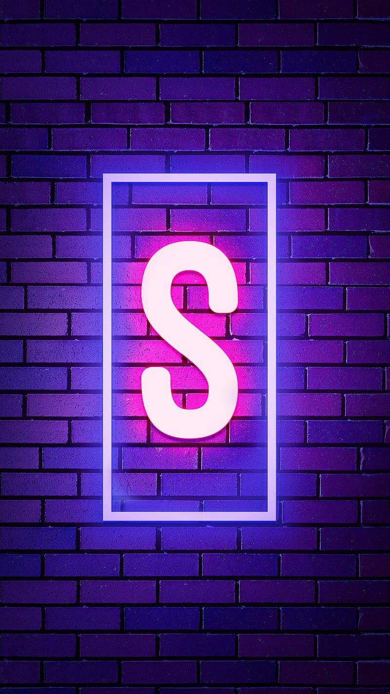 Neon S, Neon Light, S, S Alphabet, S Neon, HD phone wallpaper